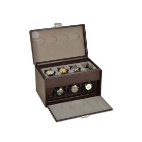 Scatola del Tempo Chocolate 7RT Over Size Watch Winder