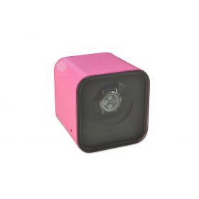 Scatola del Tempo Camelia BE1 Leather Smoked Glass Watch Winder