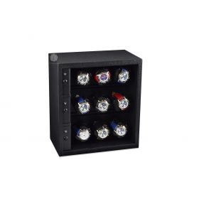 Scatola del Tempo Black Cornice 9RT XXL Compact Watch Winder
