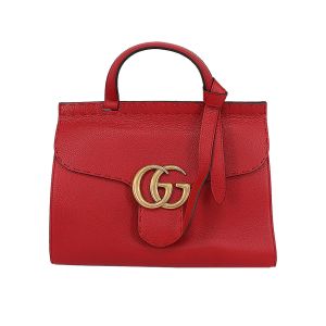 Gucci GG Marmont leather top handle bag